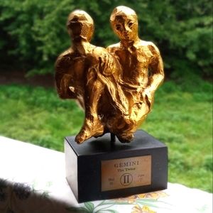 Gemini Astrological Statue